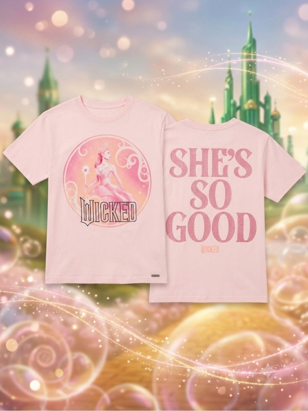 ADULT Pink Graphic Tee - She's So Good